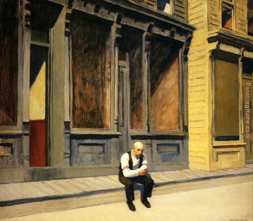 Edward Hopper Sunday